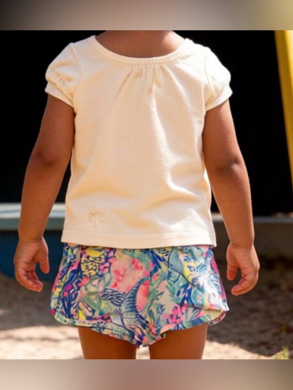 Lilly Pulitzer Top with Multicolor Lilly Pulitzer Shorts (mermaid cove)